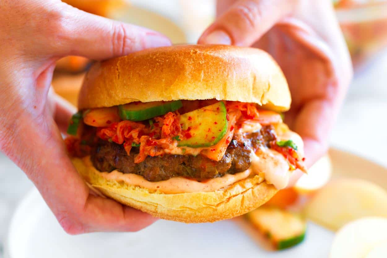 Pork Burgers Recipe (Juicy & Flavorful)