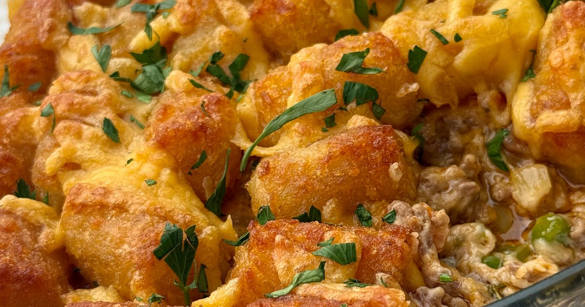 Tater tot casserole recipe | Good Food